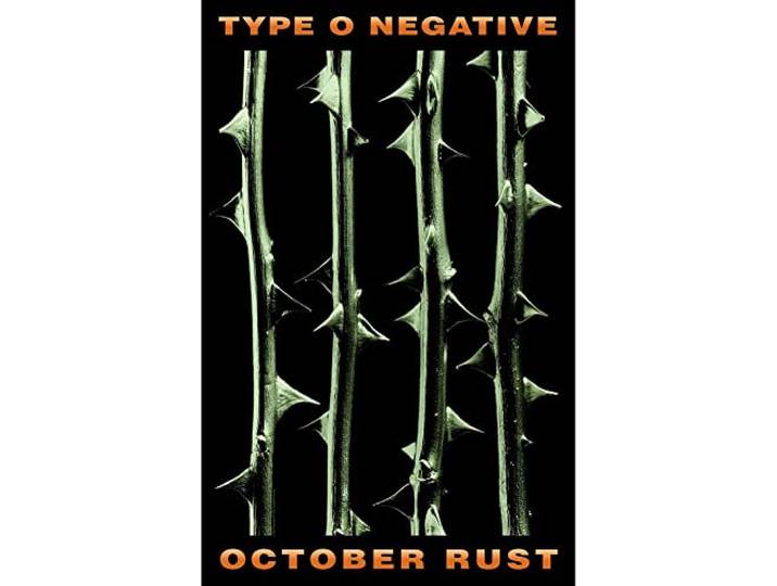 Type O Negative - Poster October Rust, stof (106 cm x 70 cm) (groen/zwart/oranje)