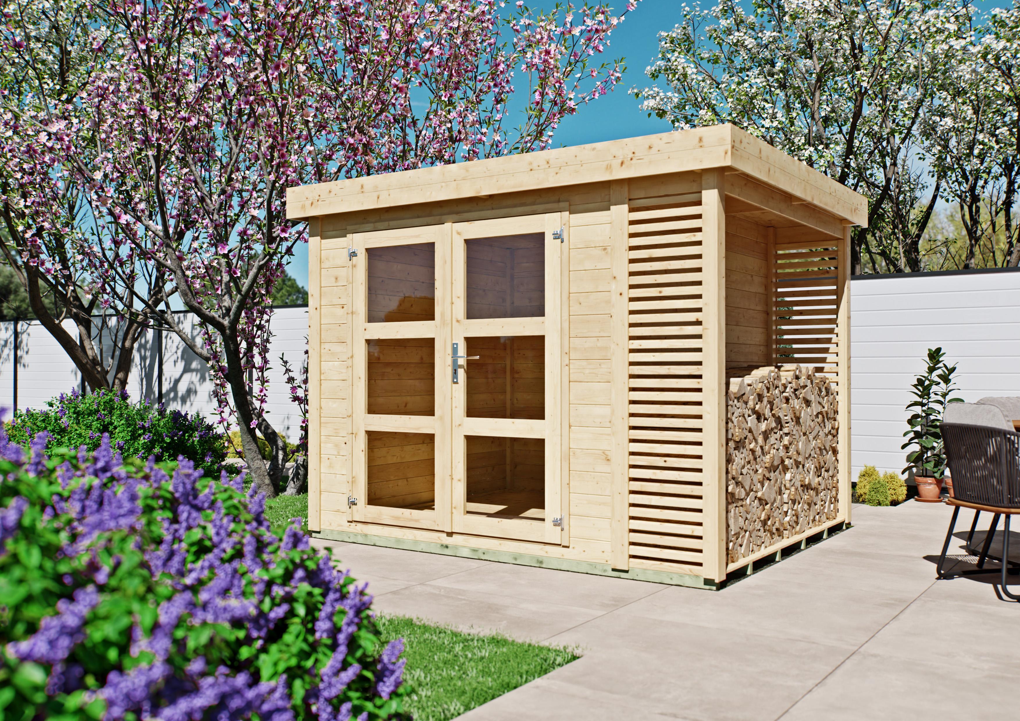 Gartenhaus Frisco 2,15x2,19 m - inklusive langlebigem EPDM-Dach