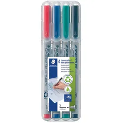 STAEDTLER Lumocolor Folienstifte-Set 0.4 mm Mehrfarbig