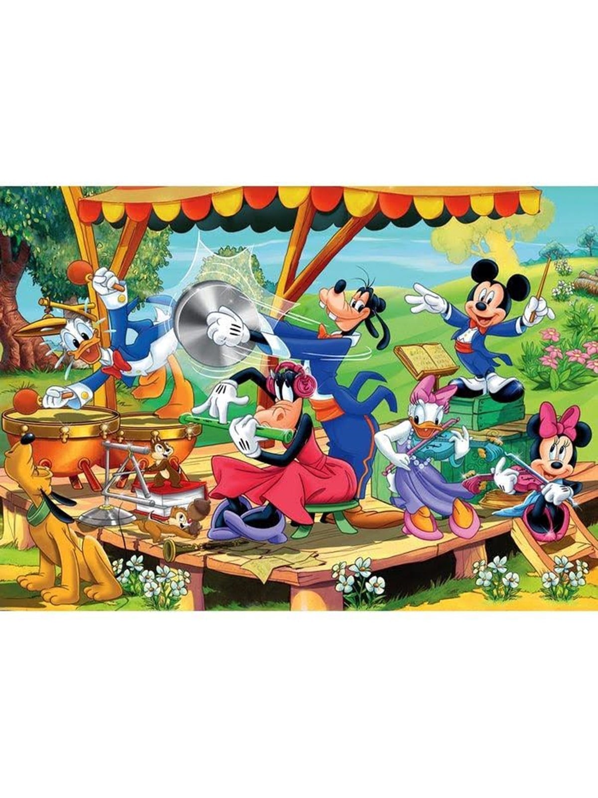 Clementoni Puzzle Mickey und Freunde, 2x60 Teile
