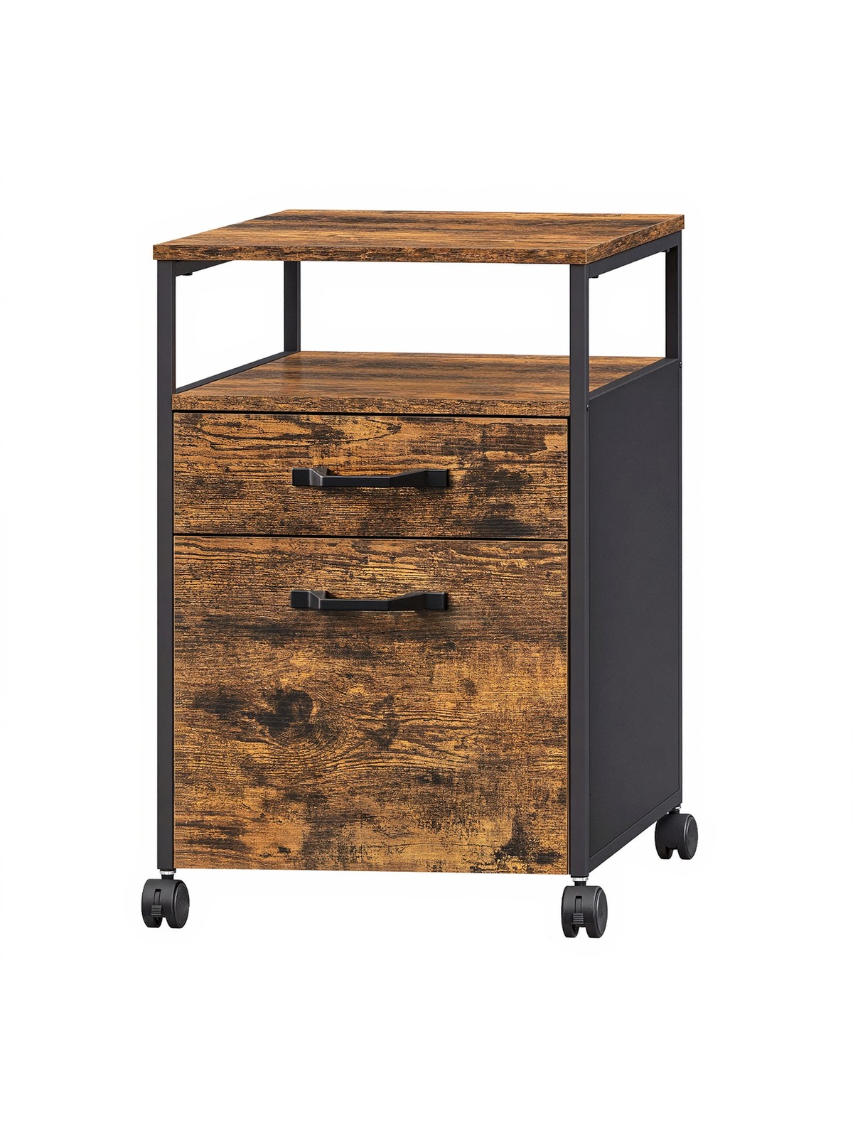 VASAGLE Aktenschrank mit 2 Schubladen OFCB3571X