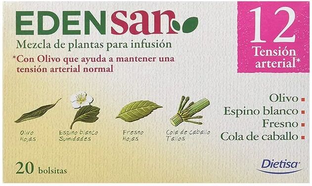 Dielisa Edensan 12 Hip 20 Infusões