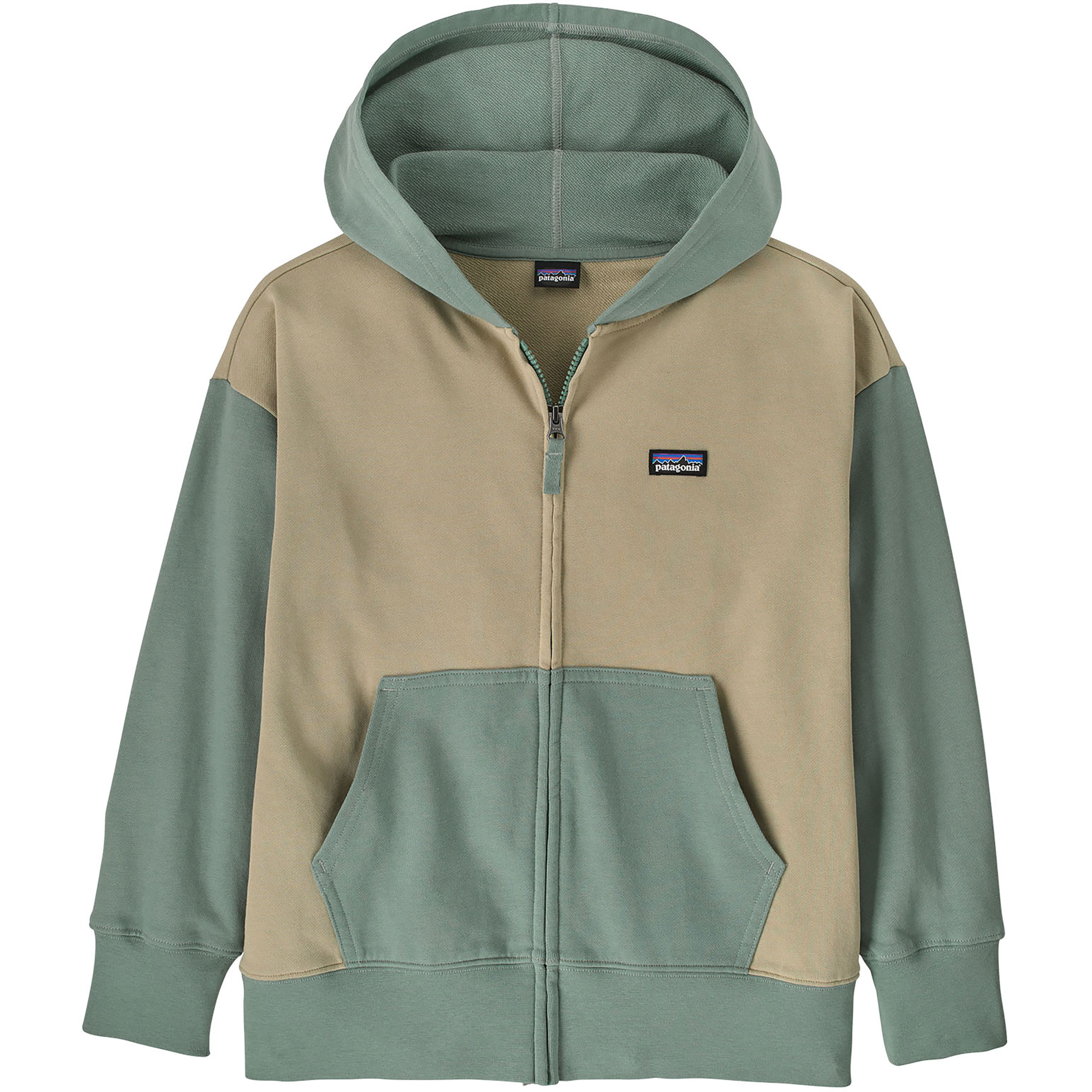 Patagonia K's Kinder Freizeitjacke, Parkas oliv Größe 148 Lifestyle Elastisch