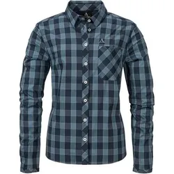 SCHÖFFEL Damen Bluse Blouse Silba L, Größe 42 in Blau Blau