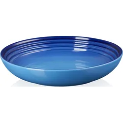 Le Creuset Tiefer Teller 22 cm tiefes Blau