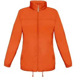 B&C Ungefütterter Damen Windbreaker Sirocco JW902 orange L