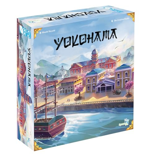 Asmodee Synapses Games Yokohama – Strategie- en plaatsingsspel voor 2 tot 4 spelers – Franse versie