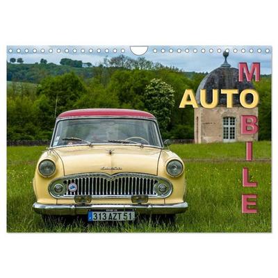 AUTO MOBILE (Calendrier mural 2027 DIN A4 vertical), CALVENDO calendrier mensuel