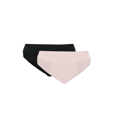Slip JOOP "Bliss", Damen, Gr. XS/S, Mikrofaser, lilablau, schwarz, Mikrofaser, Obermaterial: 92% Polyamid, 8% Elasthan, Unterhosen Slip, nahtlos verarbeitet, aus Mikrofaser, mit goldenen Details