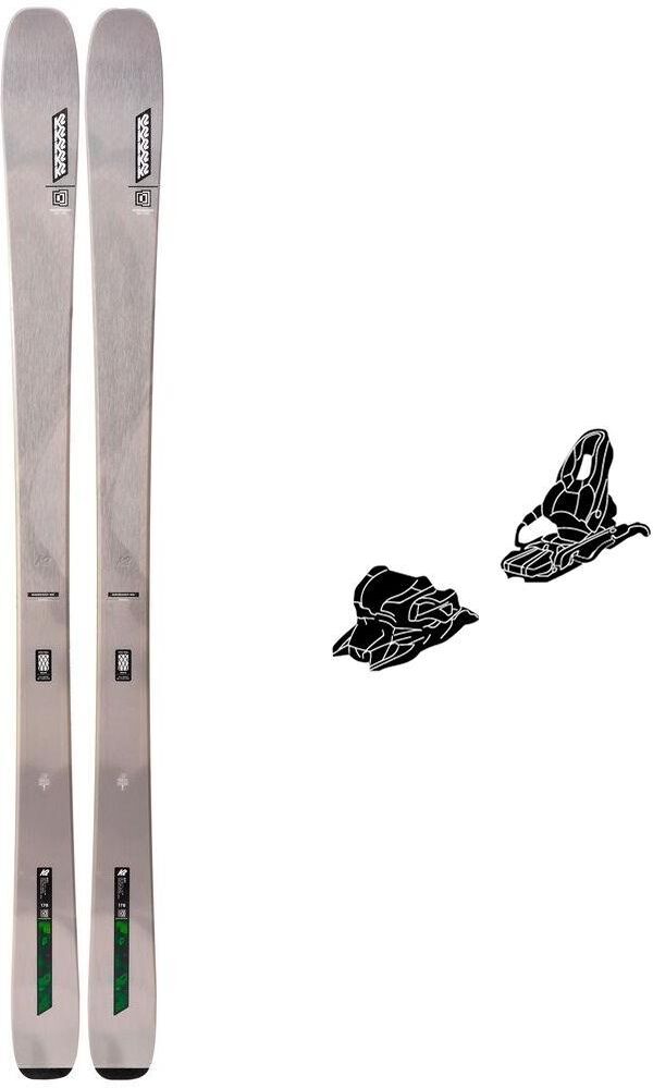 K2  - Pack Ski Mindbender 90C - 172 + Attack Lyt 11 Gw Br.95 Solid White - Ski