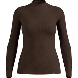 Odlo, Damen, Funktionsshirt, Seamless Performance Wool (M), Braun