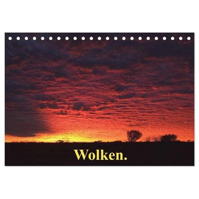 Wolken. (Tischkalender 2027 DIN A5 quer), CALVENDO Monatskalender