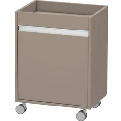 Duravit Ketho Rollcontainer KT2530R4343 50x36x67cm, Tür rechts, basalt matt