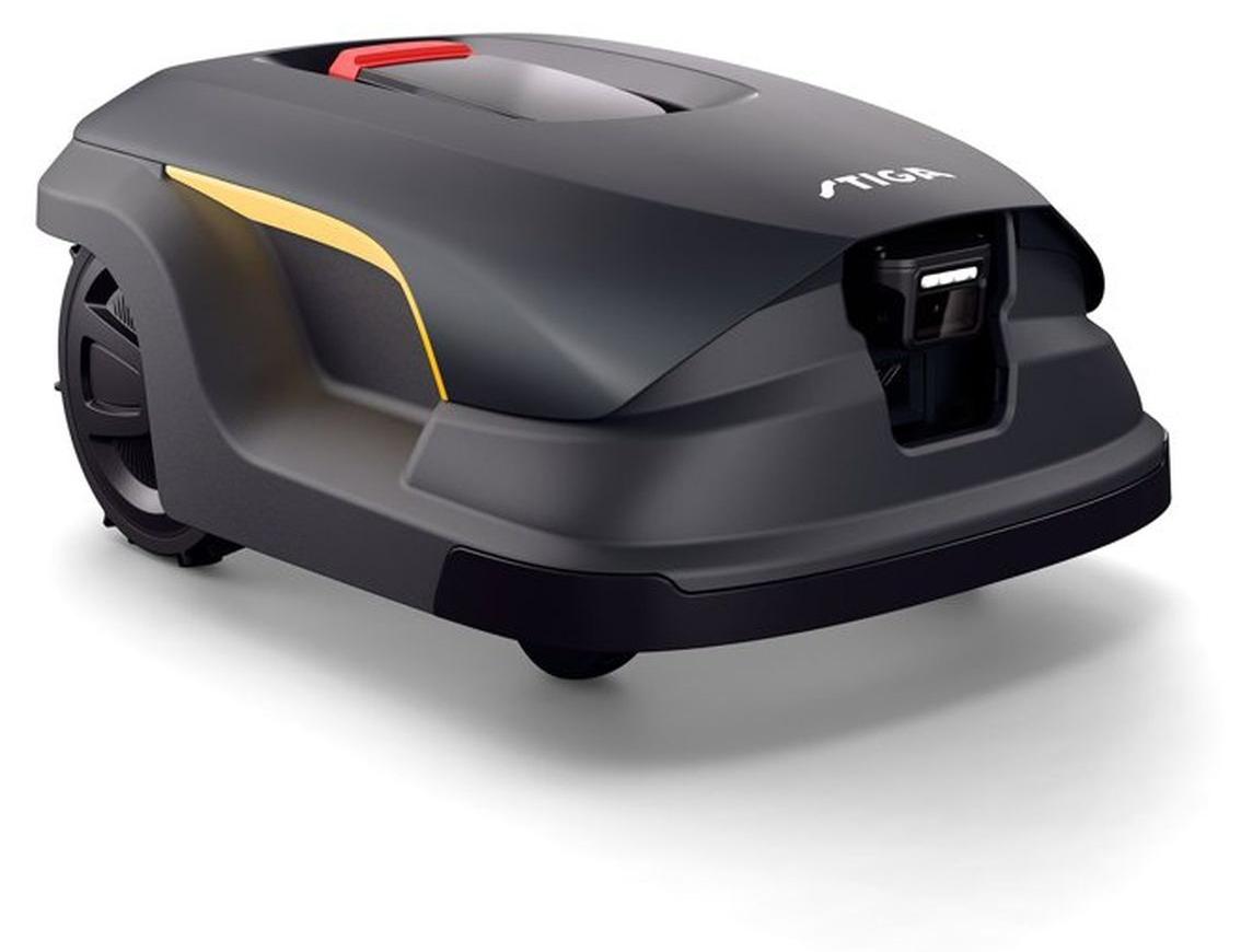 STIGA A 50V Mähroboter mit GPS-RTK, KI Ultra HDR Kamera & STIGA.GO App, für bis 5.000 m², bis 30 Zonen, 6 rotierende Messer, Mulching, Steigung bis 50%