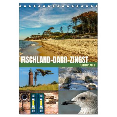 Fischland-Darß-Zingst Terminplaner (Tischkalender 2026 DIN A5 hoch), CALVENDO Monatskalender