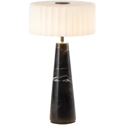 Lumisky BLOK Marmor-Tischlampe H30CM Marmor Schwarz