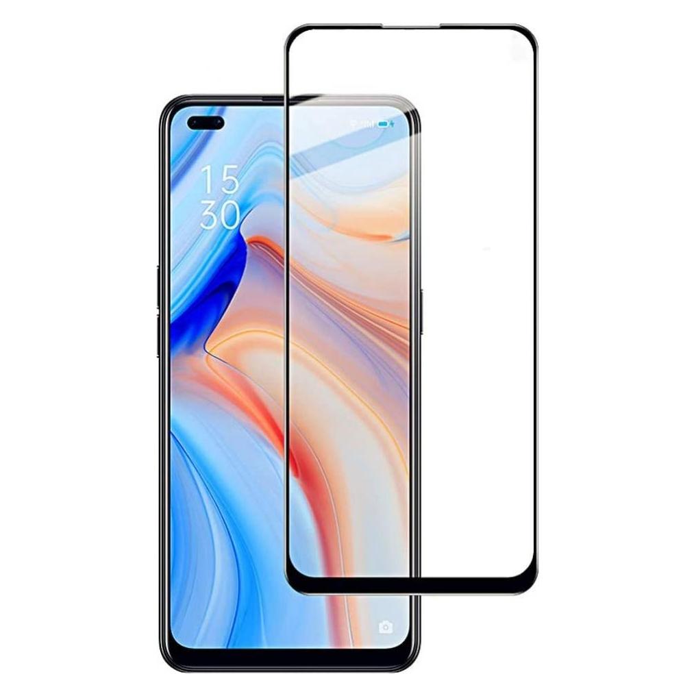 Screenguard Oppo Reno4 5G Full Screen Panzerglas Schutzfolie 2.5D 9H (Oppo Reno 4 5G) (00027333)