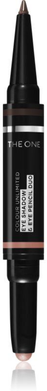 Oriflame The One Colour Unlimited fard à paupières et crayon yeux 2 en 1 teinte Peach Perfect 1.2 g