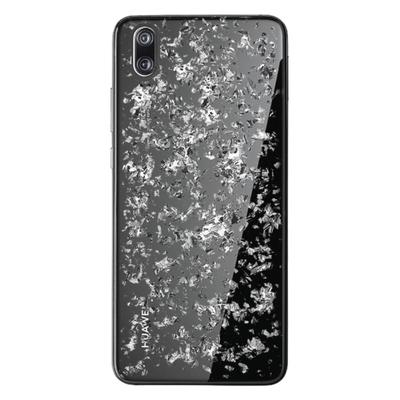 Puro Glam Cover Ice Light Silber für Huawei P20