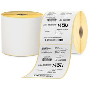 Zebra Thermoetiketten 880018-127, Z-Perform 1000T, 76 x 127 mm, Kern 76 mm, 6 x 1.152 Etiketten, Thermotransfer
