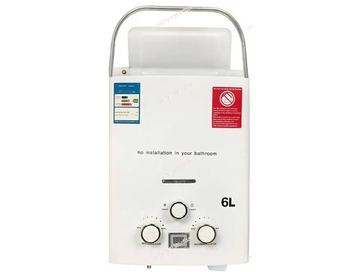 Chauffe-eau extérieur pour camping-car, chauffe-eau portable au gaz, chauffe-eau de camping