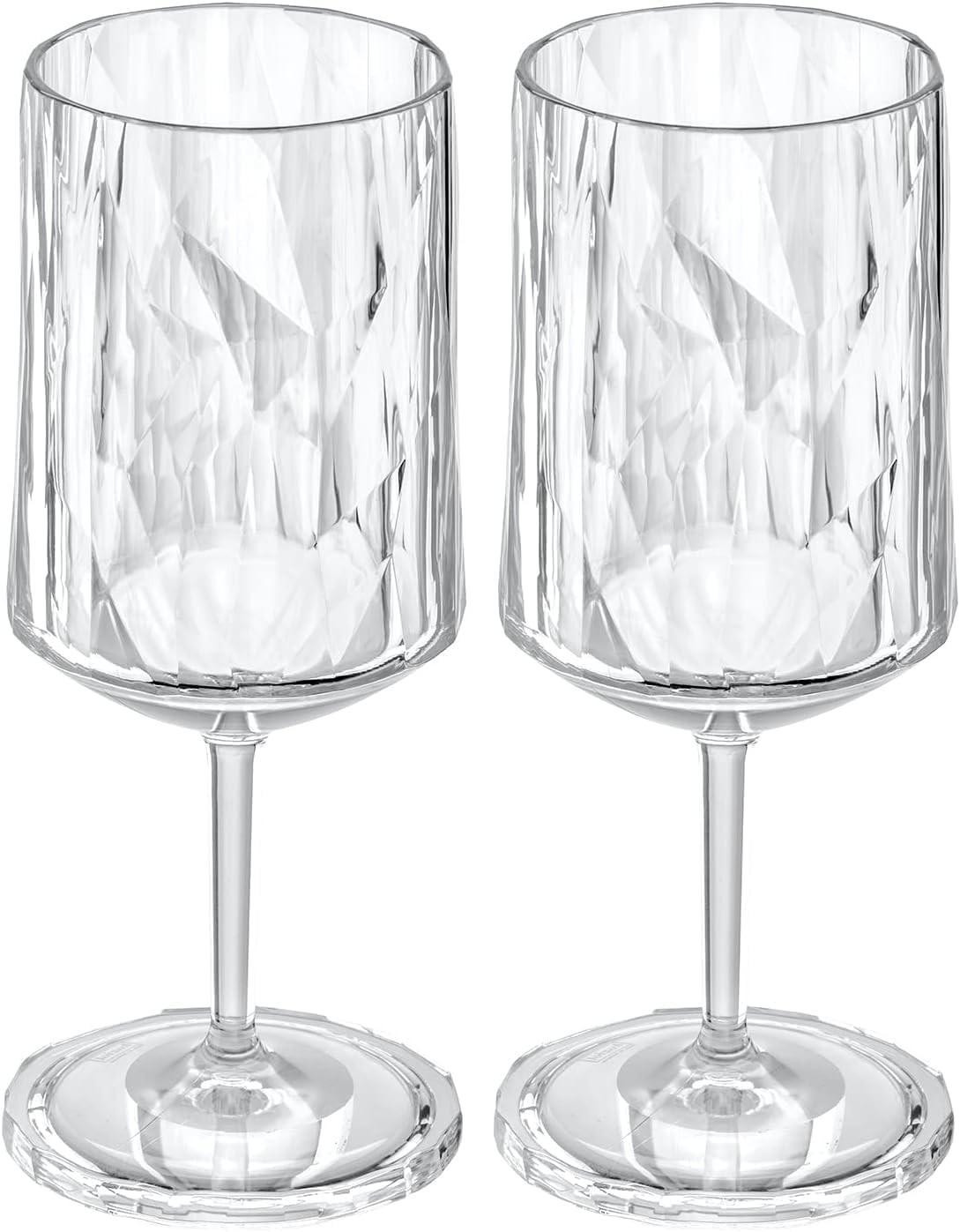 Set van 2 Shatterproof Wijn- en Aperitiefglazen 300 ml