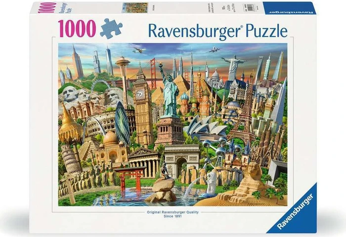 Ravensburger Puzzle Sehenswürdigkeiten weltweit (1000 Teile)