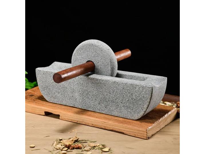 Moulin à pierre traditionnel pour le thé, petit mortier en pierre, moulin à broyer, moulin à rouler, pour thé matcha, poudre de thé, et machine à broyer les gâteaux de thé