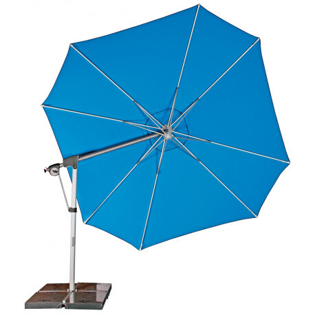 Sonnenschirmbespannung Doppler Polyester aquamarin