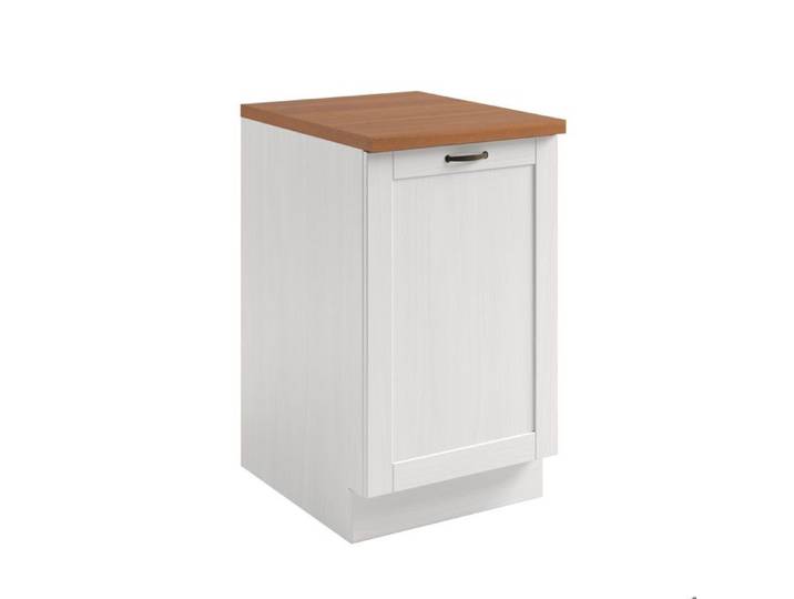 Armoire Teramo 1 porte Blanc / Miel