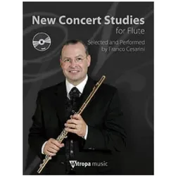 New Concert Studies (+CD) für Flöte, Fachbücher von Franco Cesarini