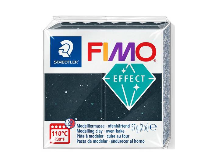 Fimo effect schwarz 57g