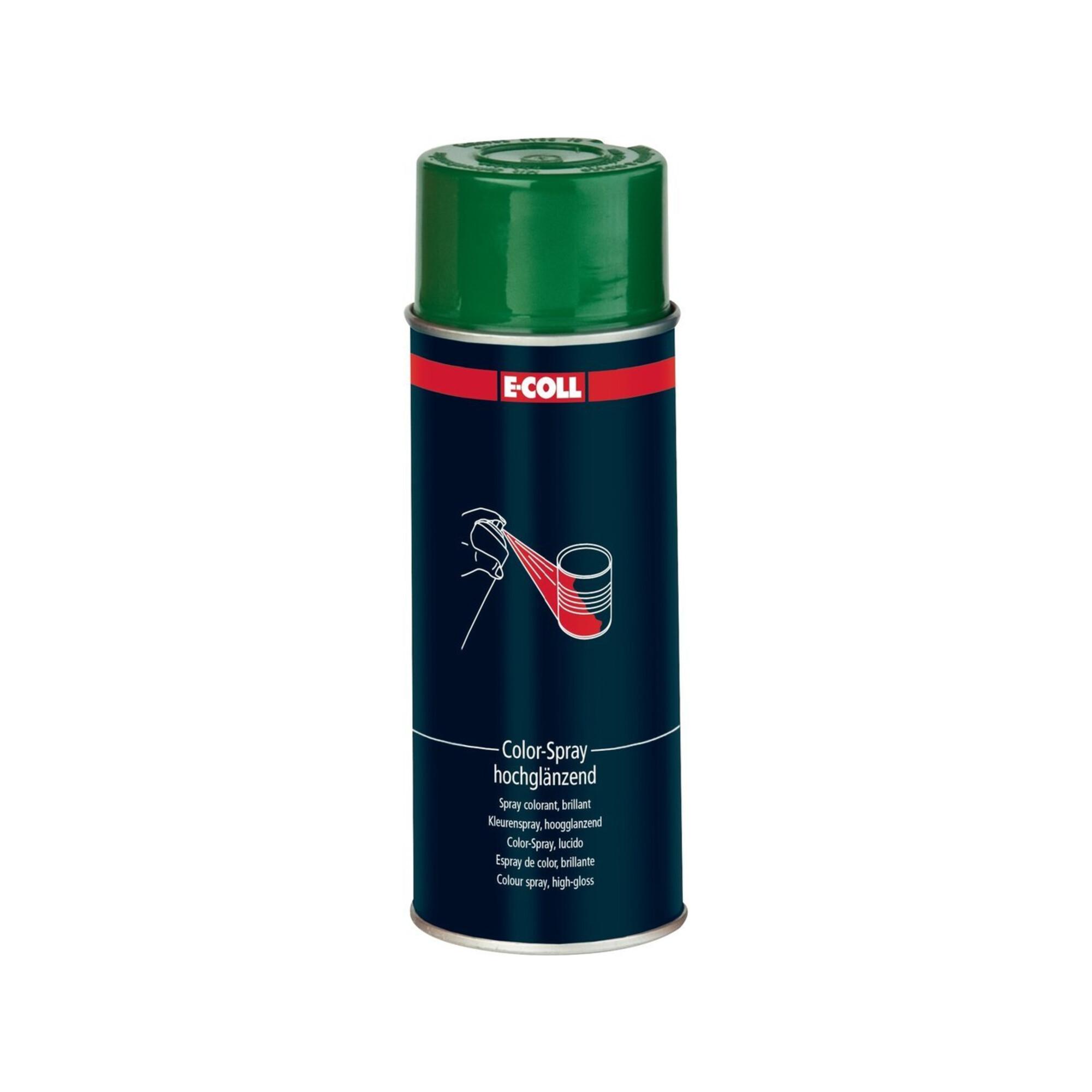 E-COLL Color-Spray, hochglänzend 400ml moosgrün (4317784305853)