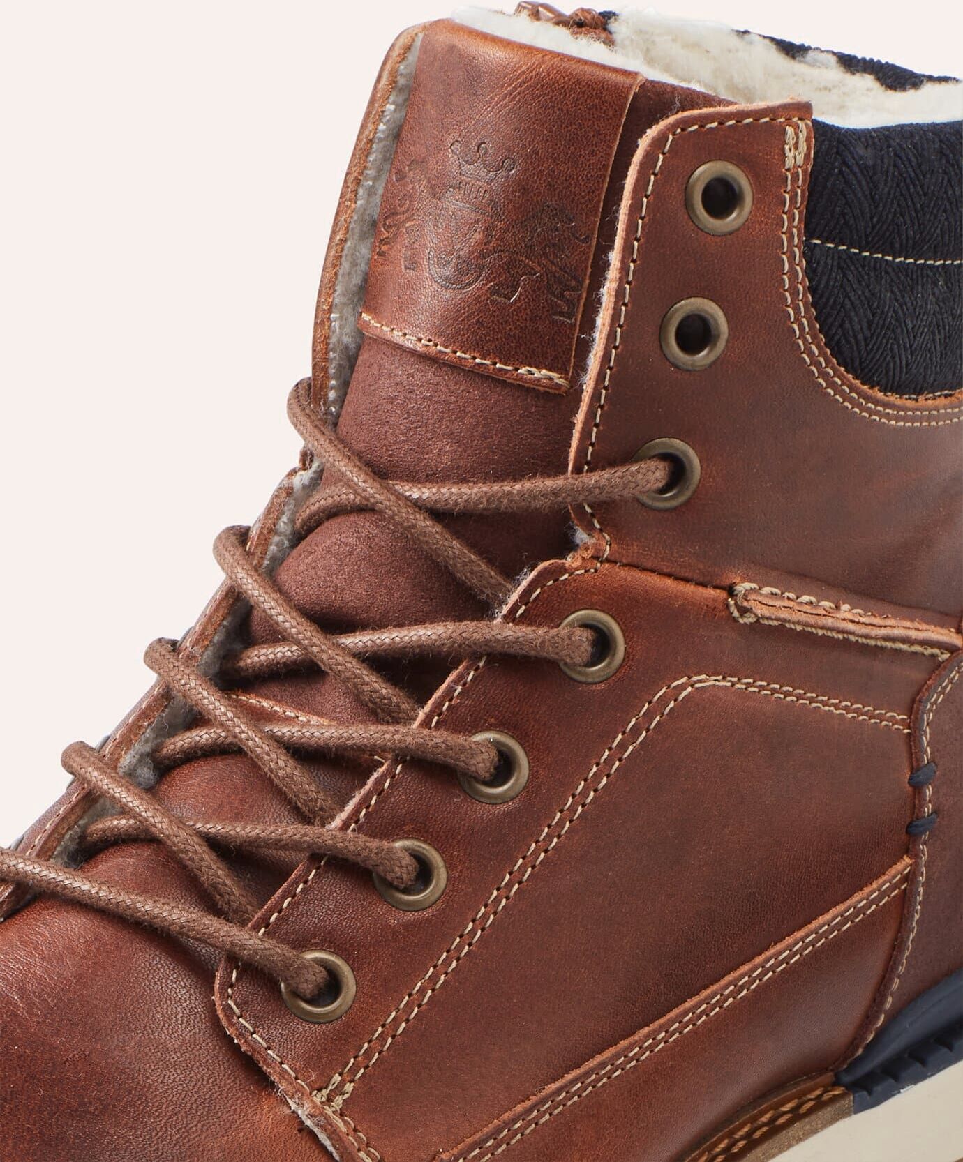 Walbusch Thermo Stiefel, , Farbe Braun, 39, wärmendes Futter mit Reißverschluss Herren