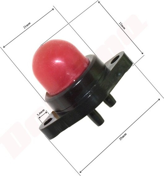 MAGIQ Parts Primerpomp Walbro 188-513, 188-513-1, afmetingen 35 x 22 x 21 x 3,4 cm