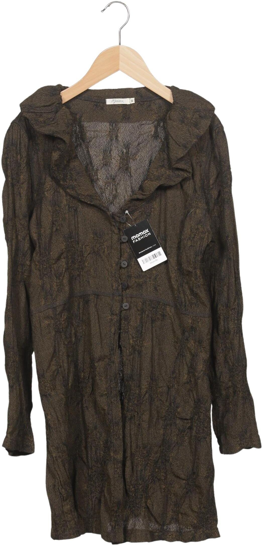Maas Damen Strickjacke, Braun, Gr. M, Schurwolle - Second Hand