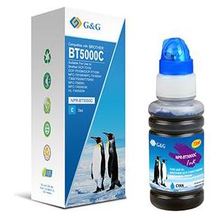 G&G kompatibel Ink mit BT-5000C, NPR-BT5000C, cyan, 5000S (C) (45557930)