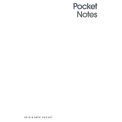 Pocket Notes Dunkelblau