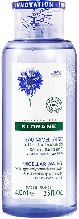 Klorane Eau Micellaire Démaquillante au Bleuet BIO Démaquillant & Nettoyant