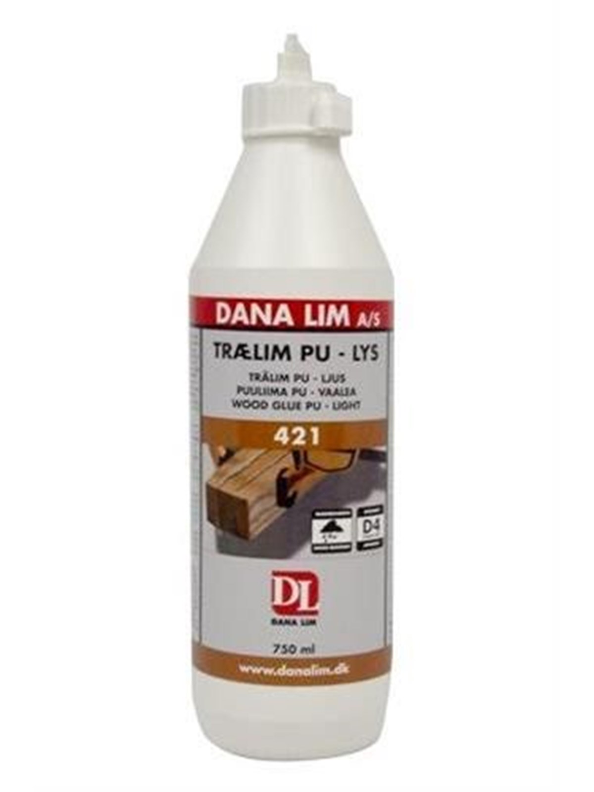 Dana Lim 421 Holzleim PU klar gelblich