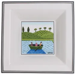 Villeroy & Boch Gift Collection Country, Schüssel + Schale, Mehrfarbig, Blau, Grün