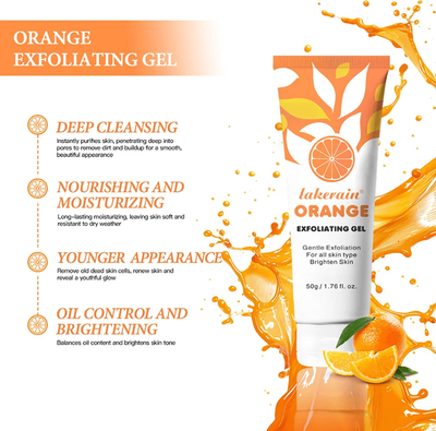 Inspire Essentials Gentle Exfoliating Gel Dead Skin Remover Brightening Peel Gentle Exfoliating Gel Dead Skin Remover Brightening Peel