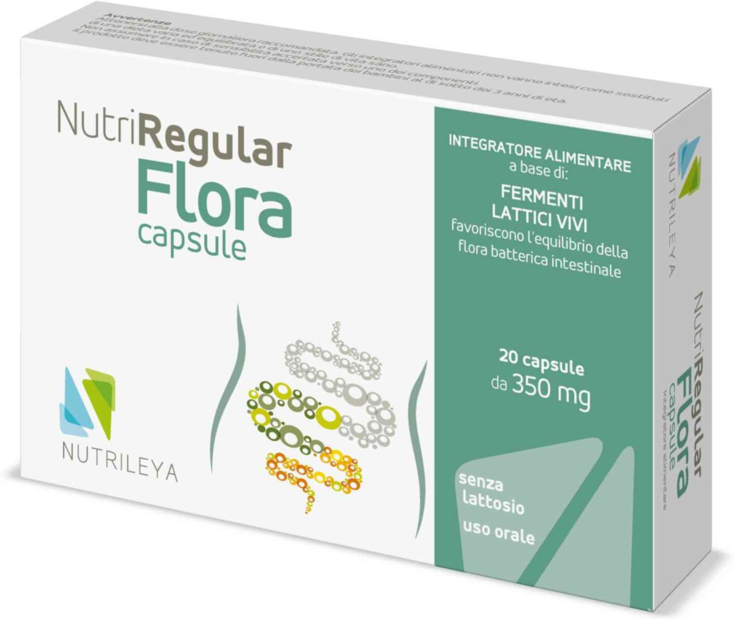 NUTRILEYA Nutriregular Flora 20 Capsule Da 300mg 