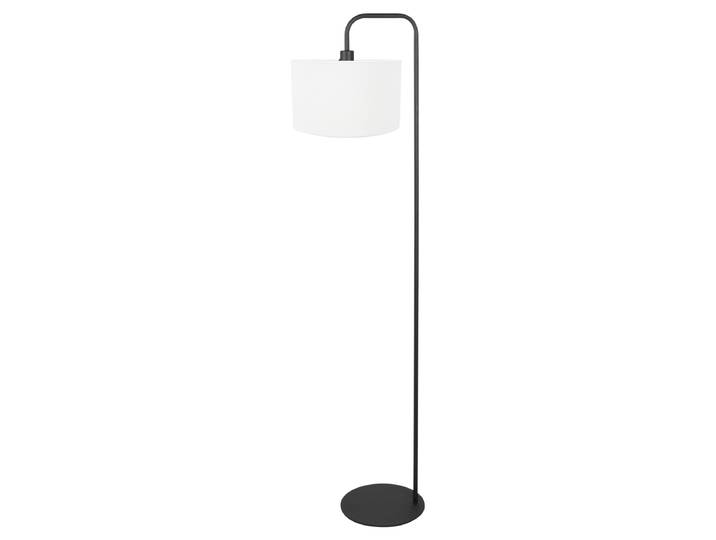 Lampadaire Turiaça type A Ø 30cm Blanc/Blanc Lin E27