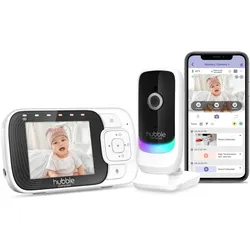 Hubble Connected, Babyphone, Nursery Pal Essentials (2.8 inch) (300 m)