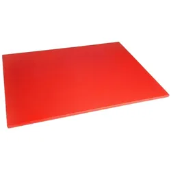 Hygiplas LDPE Schneidebrett rot 60x45x1cm