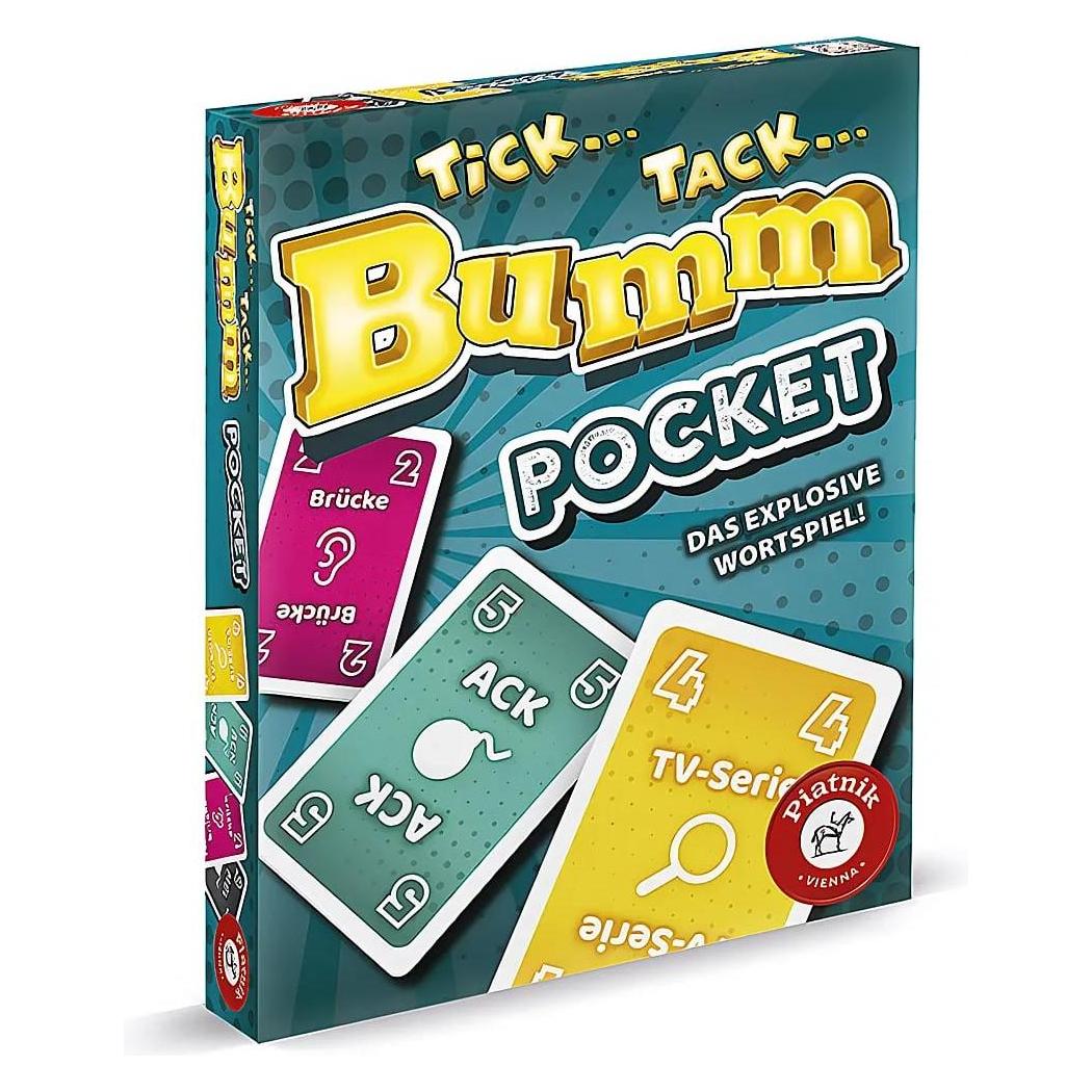 Piatnik Tick Tack Bumm Pocket (Deutsch, 3 - 8 Spieler) (667190)