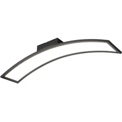 Deckenleuchte LED SIGMA (BHT 76,50x13,50x15 cm) - schwarz - BHT 76,50x13,50x15 cm