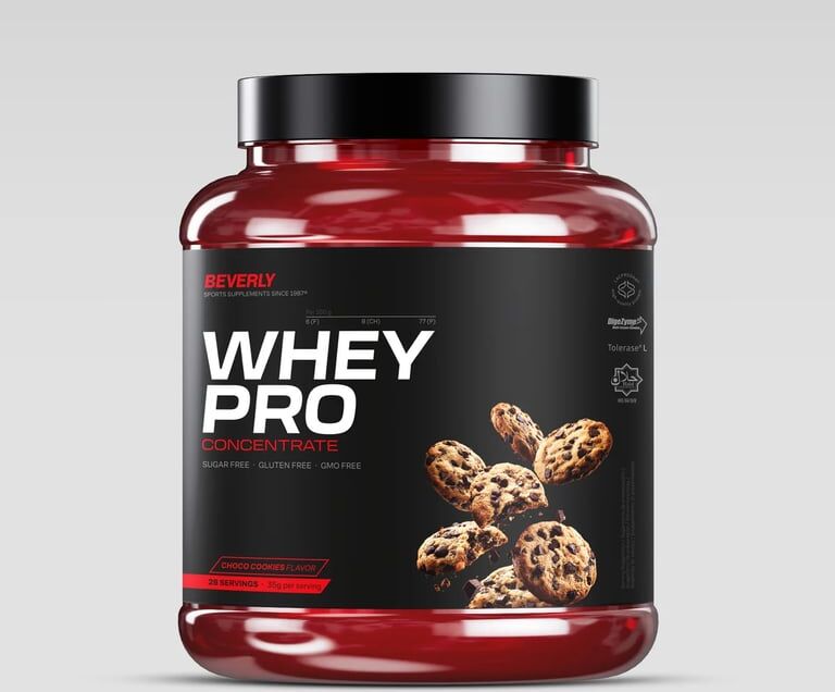 Beverly Nutrition Whey Pro Concentrate 1 Kg Bolacha de Chocolate