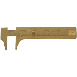 FORTIS Knopfmaß Messing abgesetzt 80mm